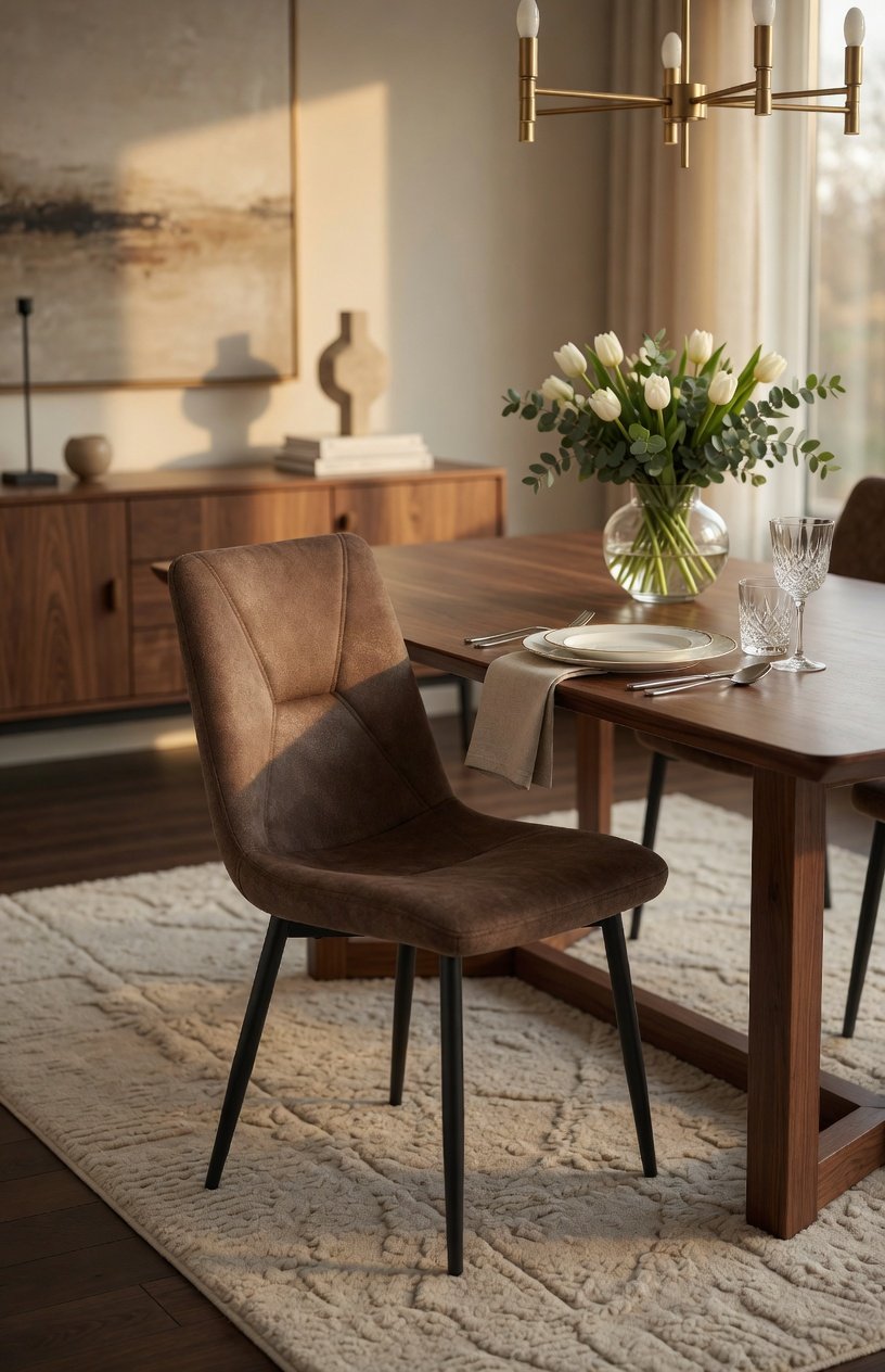 Nordic Dining Chair, Grey