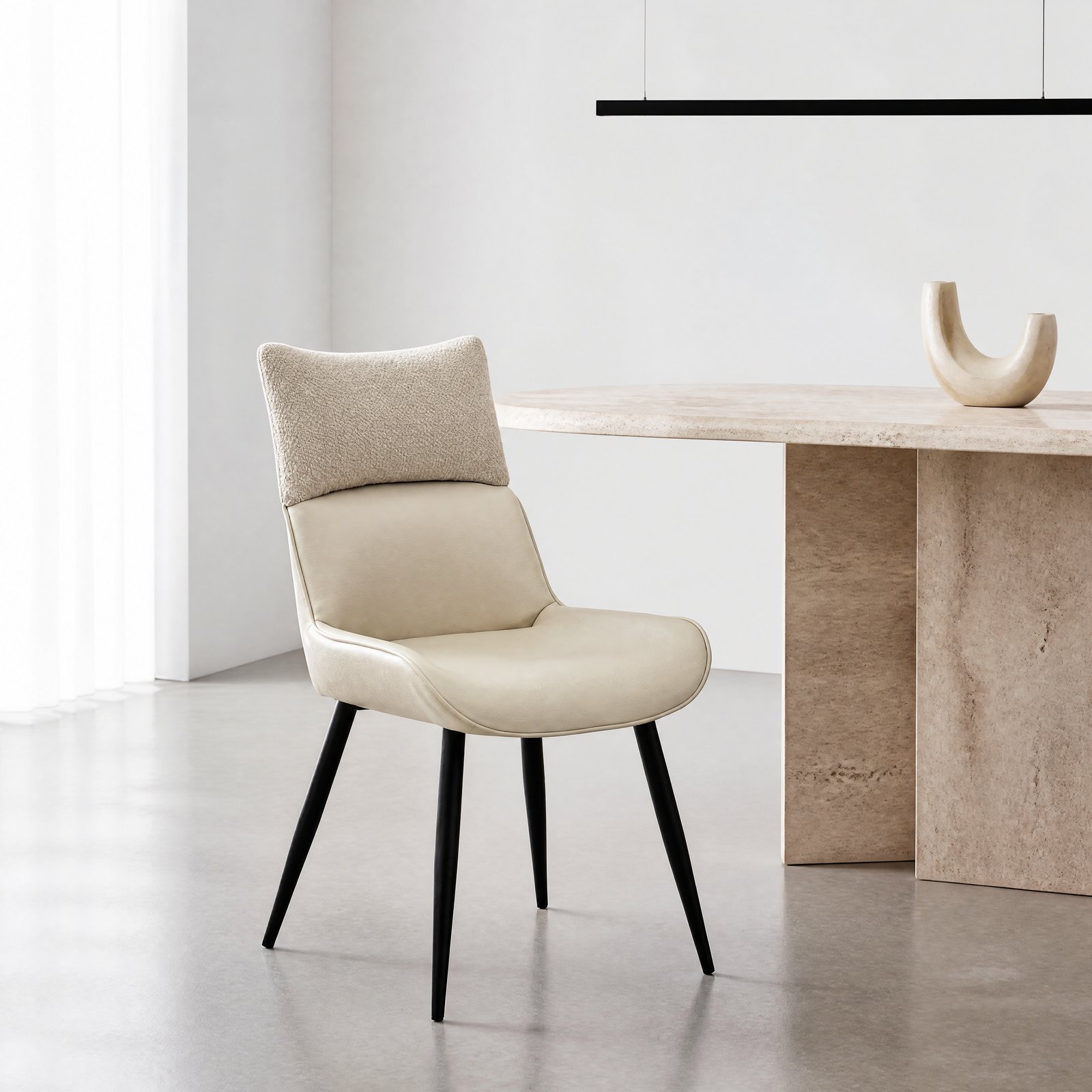 Casa Dining Chair, Beige TN-DCOK03
